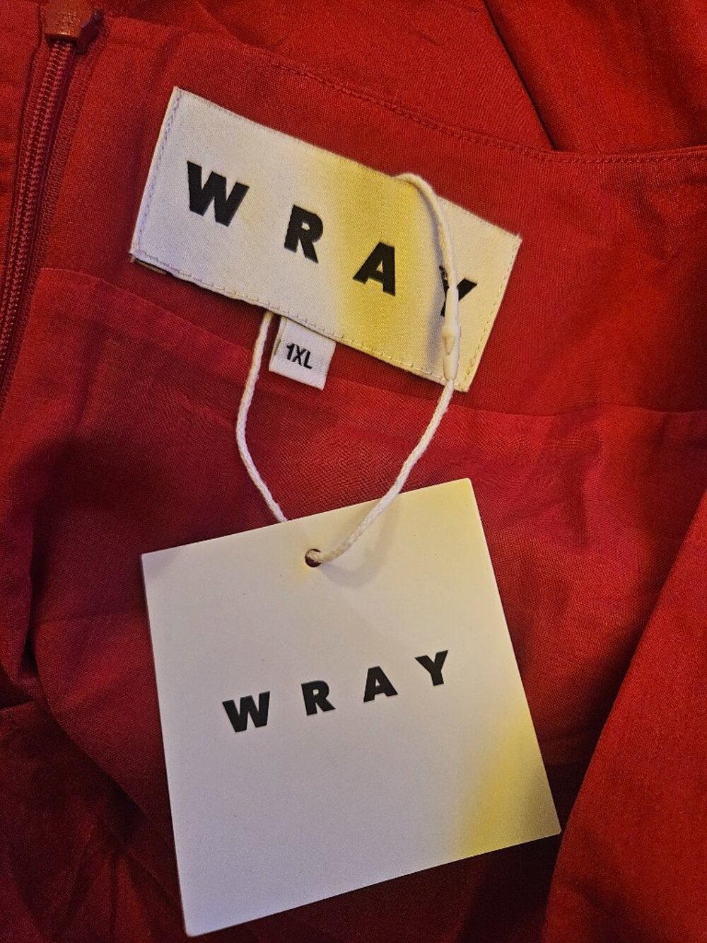NWT WRAY Vanessa Dress in Scarlet - Picture 3 of 4